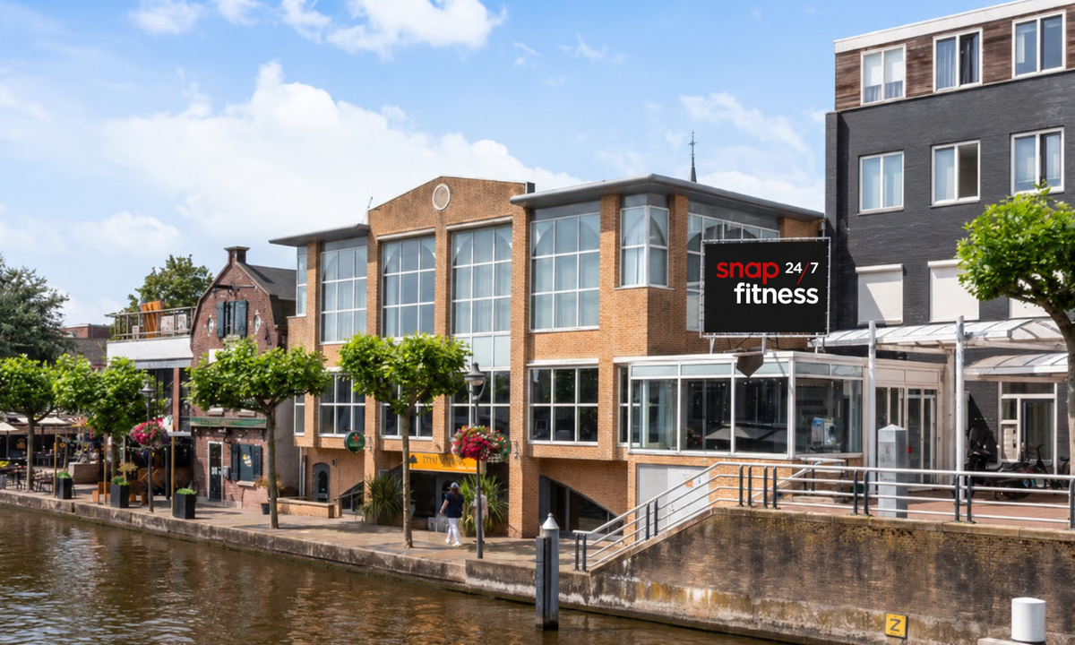 Nieuwe Snap Fitness aan de Pieter Doelmanstraat in Alphen aan den Rijn, aan de Rijn