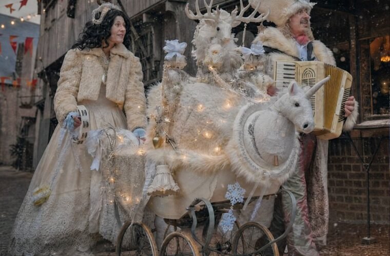 Kerstsfeer bij Archeon