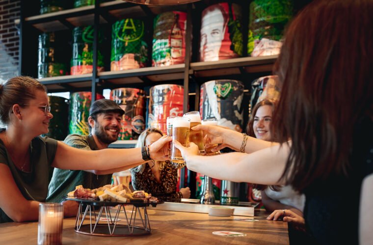 Eigen foto op de actiepagina van horeca-eigenaar Rebel — FREDDY*S in Leiden