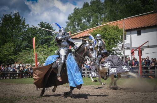 Riddertoernooi bij Archeon in Alphen aan den Rijn