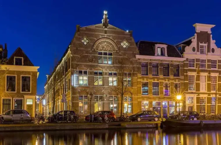 Scheltema Leiden, locatie van de platenbeurs