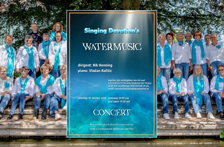 Watermusic van Singing Devotion