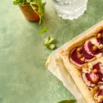 Biologische herfstproducten in een gerecht van Ekoplaza; illustratieve productfoto