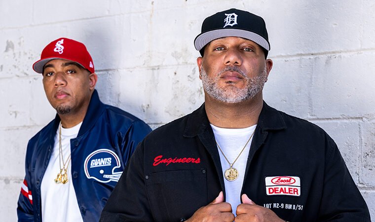 Apollo Brown en Skyzoo op de officiële concertfoto