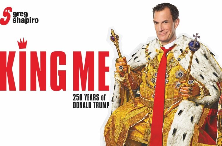 Greg Shapiro op de officiële poster van KING ME