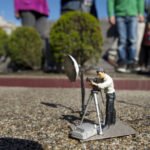 Miniatuur van een fotograaf in Madurodam Den Haag