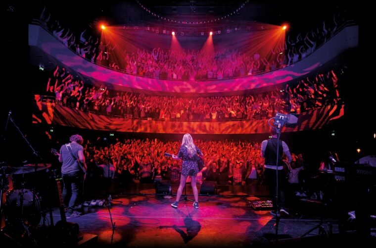 De AFAS Theaterzaal van Flint tijdens een eerder concert